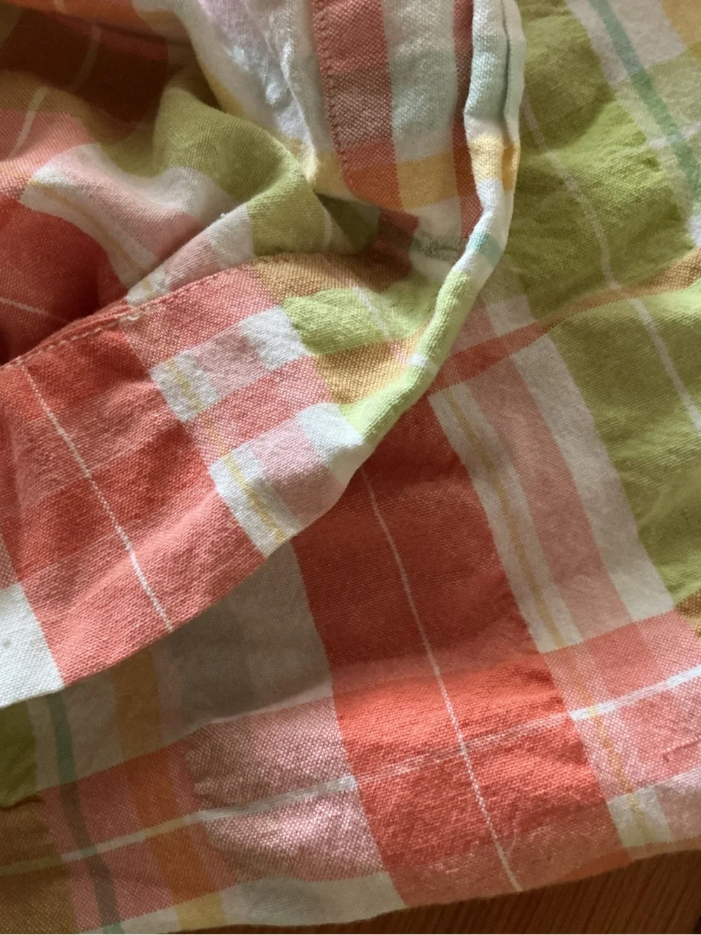 Vintage Martha Stewart Cotton Shower curtain